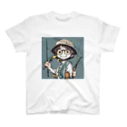 yuu1994 fishingのyuu1994の顔 スタンダードTシャツ