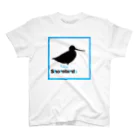 Onipi_workのShorebirds-オオソリハシシギ２ スタンダードTシャツ