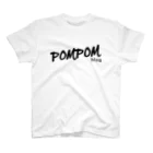 mf@PomPomBlogのDC PomPomBlog（black） スタンダードTシャツ