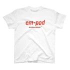 em-pod official Storeのem-pod オリジナル　グッズ スタンダードTシャツ