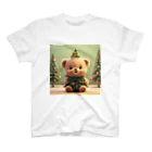 moon_kikoriのくまの子のクリスマス Regular Fit T-Shirt