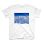 アン肝ザウルスの空のTシャツ スタンダードTシャツ