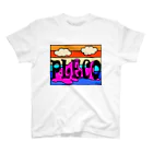 P-Life【プレコ暮らしのプレコグッズ】の【sunset pleco】 スタンダードTシャツ