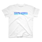 ON NOtEの大韓民国 ロゴブルー スタンダードTシャツ