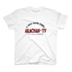 ARACHAN-TVのARACHAN-TVロゴTシャツ/淡色系 Regular Fit T-Shirt