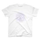 𝐀𝐣𝐢𝐥𝐥𝐨 𝐨𝐫 𝐑𝐢𝐛𝐛𝐨𝐧のpurple ribbon Regular Fit T-Shirt