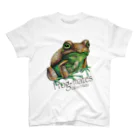 引田玲雄 / Reo Hikitaのカエルメイト(Frog-mates)より「キウイガエル」 スタンダードTシャツ