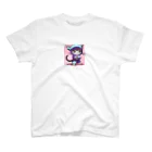 可愛い猫ちゃんの見習い忍者猫ちゃん スタンダードTシャツ