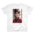 rubeusuの優しく微笑む町娘 スタンダードTシャツ