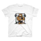 筋トレＭEMOの筋トレをMEMOするクマさんTシャツ Regular Fit T-Shirt