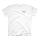 elmi_niikawaの貴方の想い、受信しました。　胸元と背面版 スタンダードTシャツ