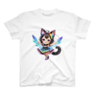 NexDreamの妖精のハロウィンフェス（黒猫2） Regular Fit T-Shirt