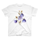 Atelier Petrichor Forestのキキョウ Chinese bellflower スタンダードTシャツ