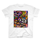 Ａ’ｚｗｏｒｋＳのHappy Halloween Trick or Treat graffiti Regular Fit T-Shirt