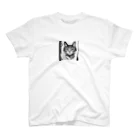 teru8376のイラスト　猫 スタンダードTシャツ