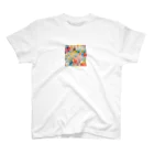 Kagarinのフラワー Regular Fit T-Shirt