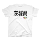 オモ字ロイTシャツ屋の４７都道府県　茨城県Tシャツ Regular Fit T-Shirt