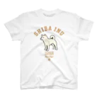 LONESOME TYPE ススのLove❤️Dogs（柴犬・白） スタンダードTシャツ