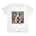 Kybeleのテリアのかわいい子犬のグッズ Regular Fit T-Shirt