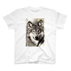 takepanの凛々しい犬シリーズ Regular Fit T-Shirt