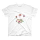 KUMIIRO Kumiko-Takezawaのgeranium スタンダードTシャツ