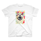 Rikonic -oilpastel-のラグドール Regular Fit T-Shirt