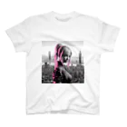 AIイラスト工房のCyberpunk_001　Taiwan girl Regular Fit T-Shirt