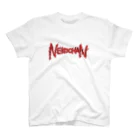 サトシ最悪の配信者のNEKOCHAN Graffiti (レッド) Regular Fit T-Shirt