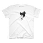 なかねことながたねこのツートンカラーの子猫ちゃん、なでて欲しいって Regular Fit T-Shirt