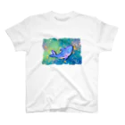 N’s Artの空飛ぶクジラ スタンダードTシャツ