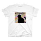 Luna_lalaの黄昏空間猫 スタンダードTシャツ