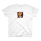 DJシャークのドット絵ライオン Regular Fit T-Shirt