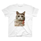 ジョリーマンダリンのCute cat.（文字入り） スタンダードTシャツ