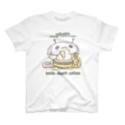 itsuto-こねこしょうしょうめんへらの英語「はにHONEY」 スタンダードTシャツ