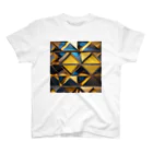 tnakamura31の幾何学模様 イエロー Regular Fit T-Shirt