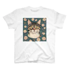 maeken work shopipのねこライフ スタンダードTシャツ