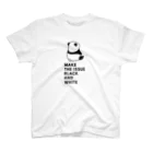 LAZY-LAZY 【公式】のMake the issue black and white. スタンダードTシャツ