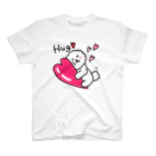 Cute mascot dogsのHug Bichon Frise Regular Fit T-Shirt