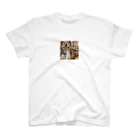 kindonesiaのドット絵のベンガルキャット Regular Fit T-Shirt