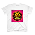 suncraft.Rのハッピーハロウィン！怖いかぼちゃのポップアート スタンダードTシャツ