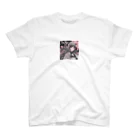 hamusutaroの和風女の子 スタンダードTシャツ