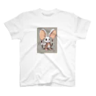 うさぎ好きのぽぽ (Popo) Regular Fit T-Shirt