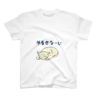 月笛亭のやるせなーいねこさん スタンダードTシャツ