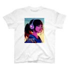 toufu_freeの青春時代に思いを馳せる　藪崎 茜 (24) -Akane Yabusaki- スタンダードTシャツ