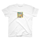 Satoshi27のキュートなキャラクターたち スタンダードTシャツ