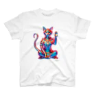 猫神のまねき猫神スペクトル Regular Fit T-Shirt