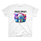 ねこTシャツ SBBSTYLE NEKOのネコとドラム002 Regular Fit T-Shirt