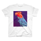 and_parrotのアカサカオウム　鳥 スタンダードTシャツ