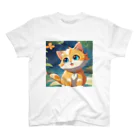 kumatakoのにゃんこ Regular Fit T-Shirt