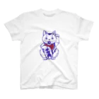 KIWAENGINEERINGのメカ招き猫 スタンダードTシャツ